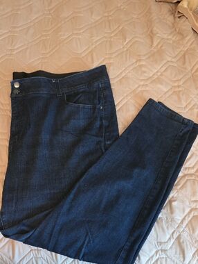 Venezia Dark Blue Stretch Jeggings